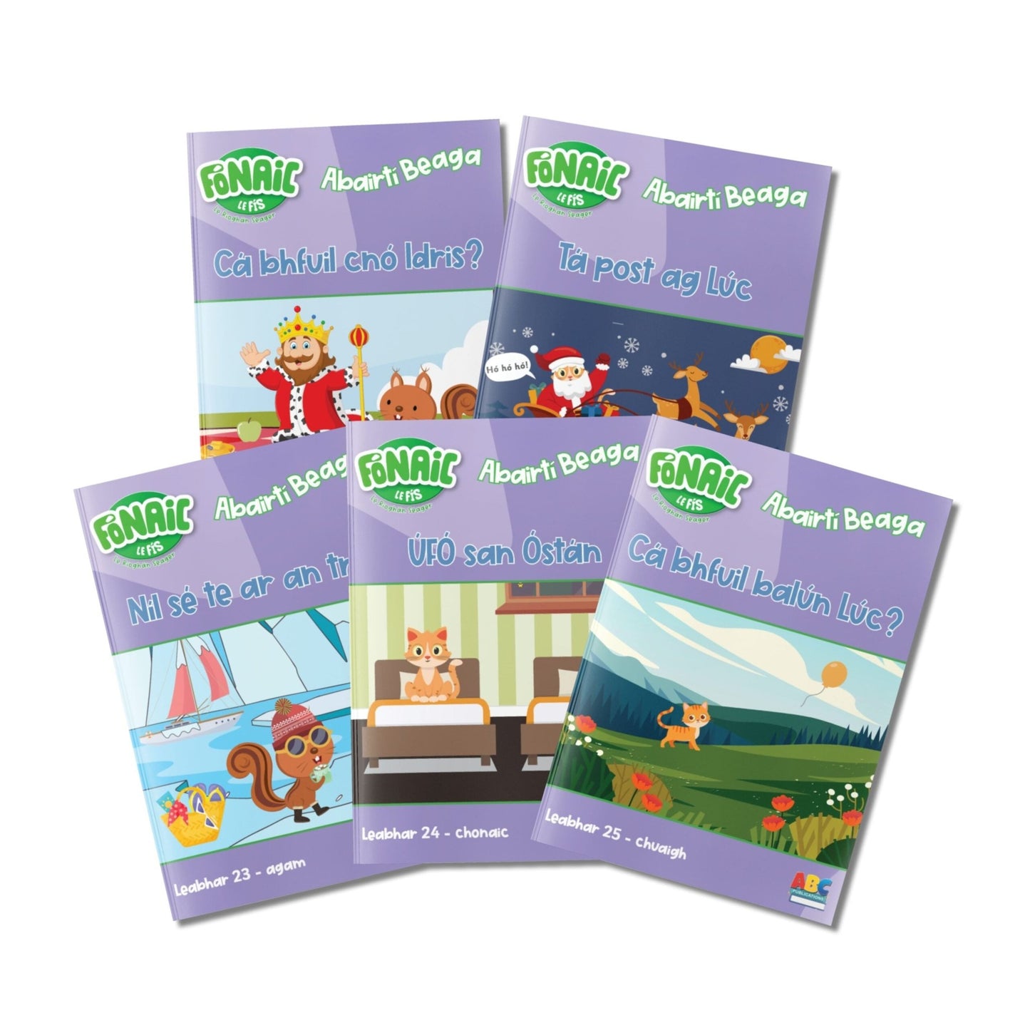Fonaic le Fis AbairtÃ­ Beaga - Decodable Readers Complete Classroom Kit (180 Books) - ABC School Supplies