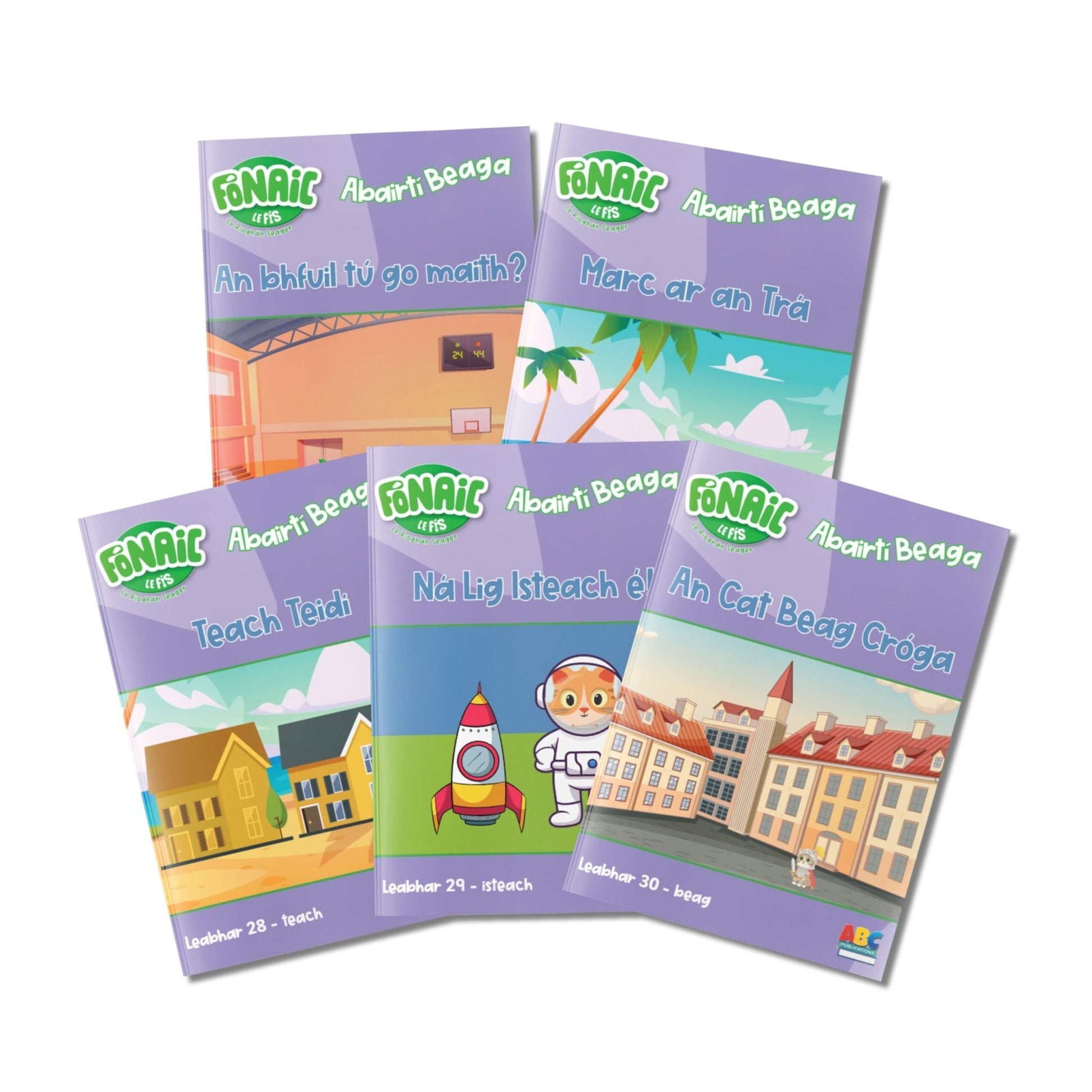 Fonaic le Fis AbairtÃ­ Beaga - Decodable Readers Complete Classroom Kit (180 Books) - ABC School Supplies