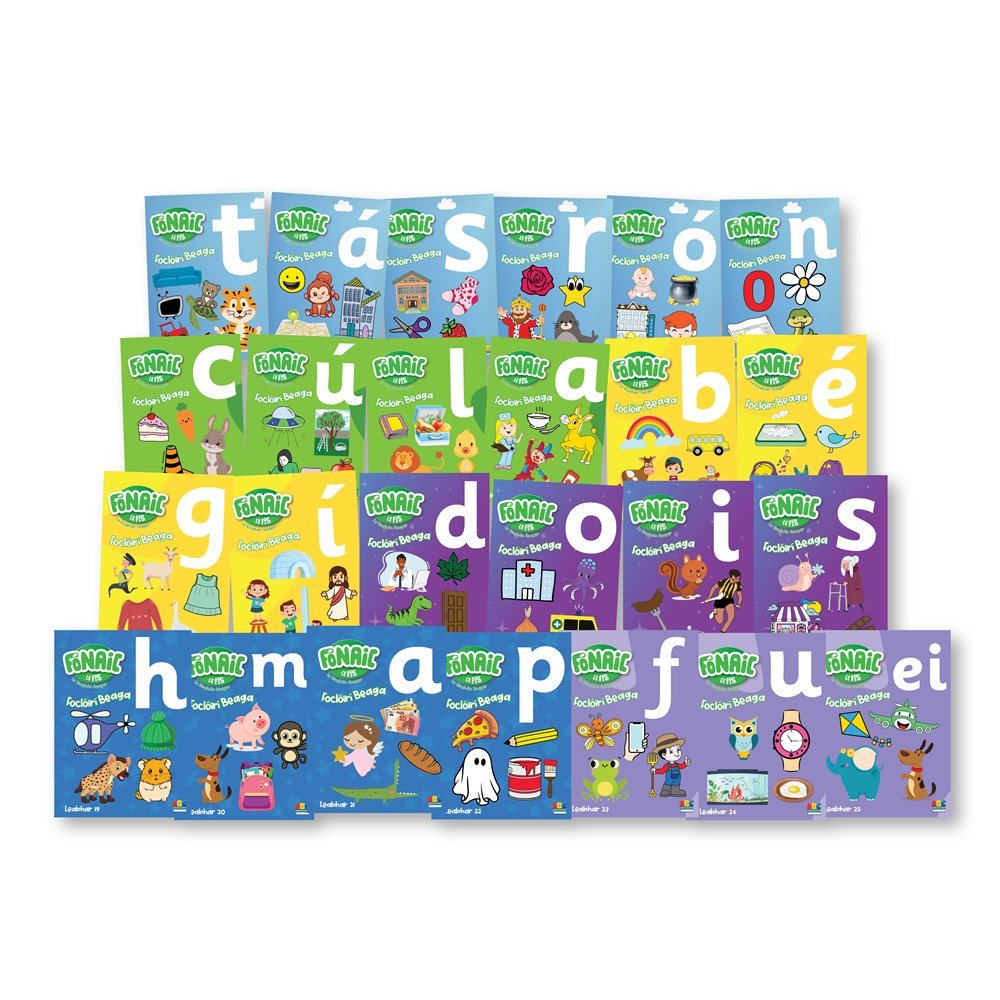 Fonaic le Fis Focloiri Beaga (Set of 25) - ABC School Supplies