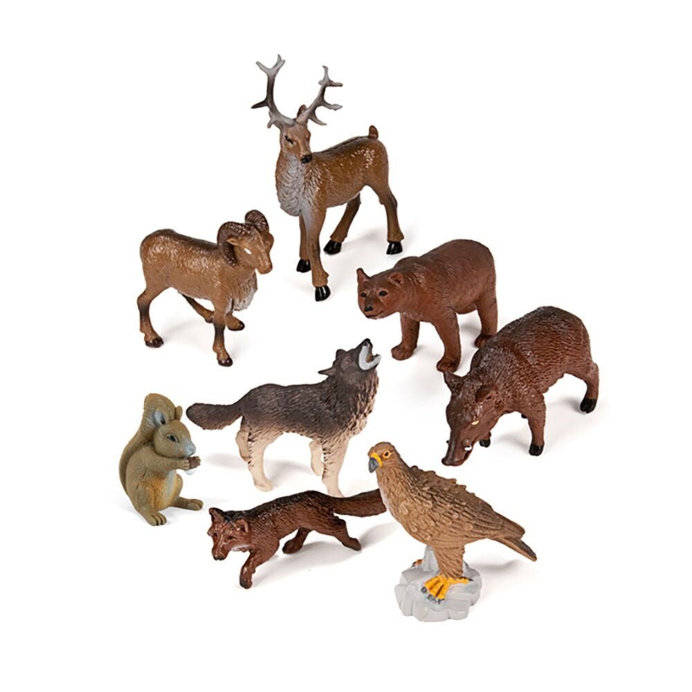 Forest Animals (8 Figures) - ABC School Supplies