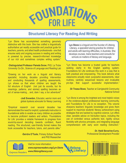 Foundations for Life by Lyn Stone - ABC School Supplies