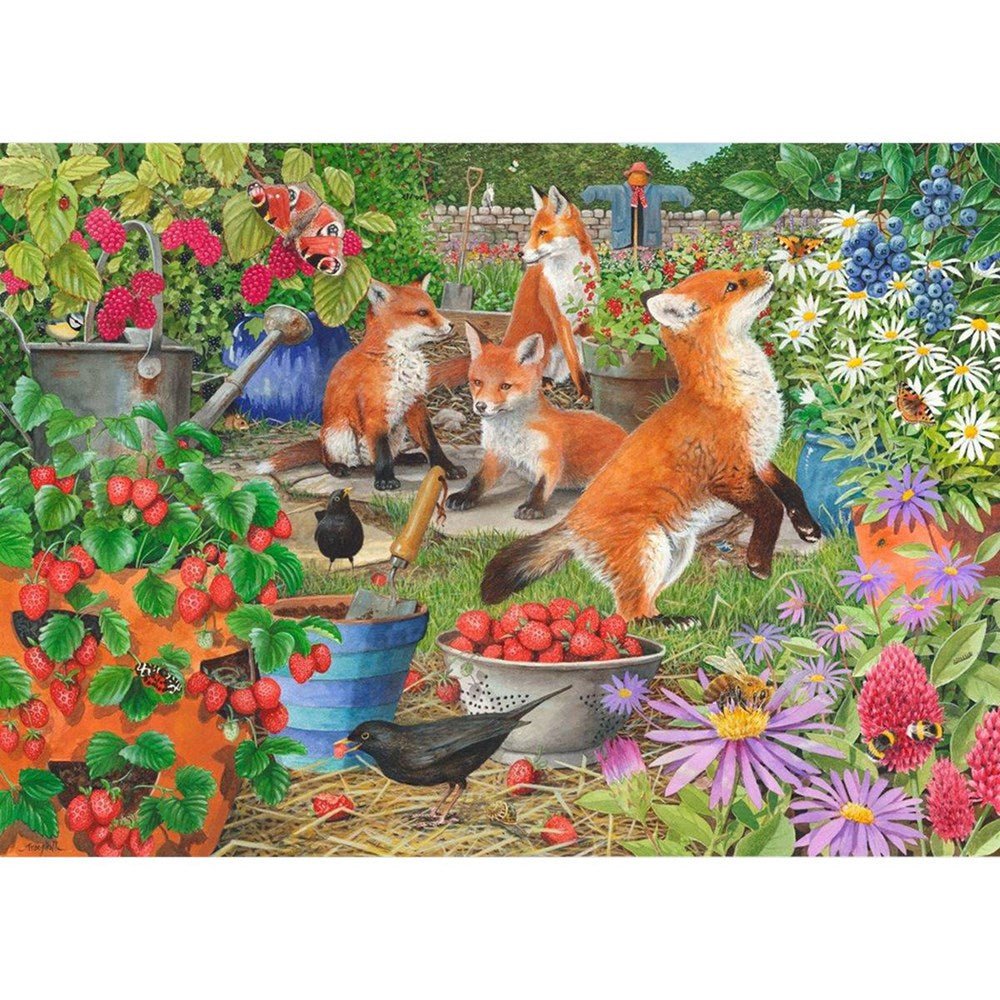 Foxy Ladies - 1000 Piece Jigsaw Puzzle - ABC School Supplies