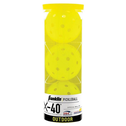 Franklin Outdoor X - 40 Pickleball Set of 3 - ABC School Supplies