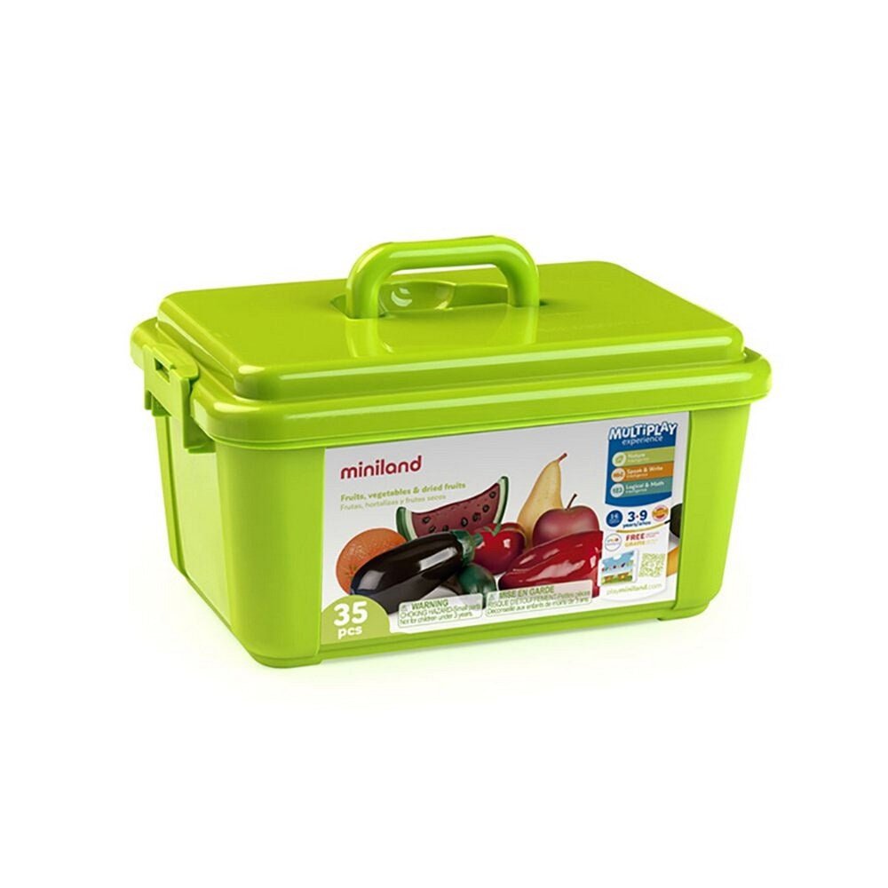 Fruits, Vegetables & Dried Fruits (35 Pieces) - ABC School Supplies