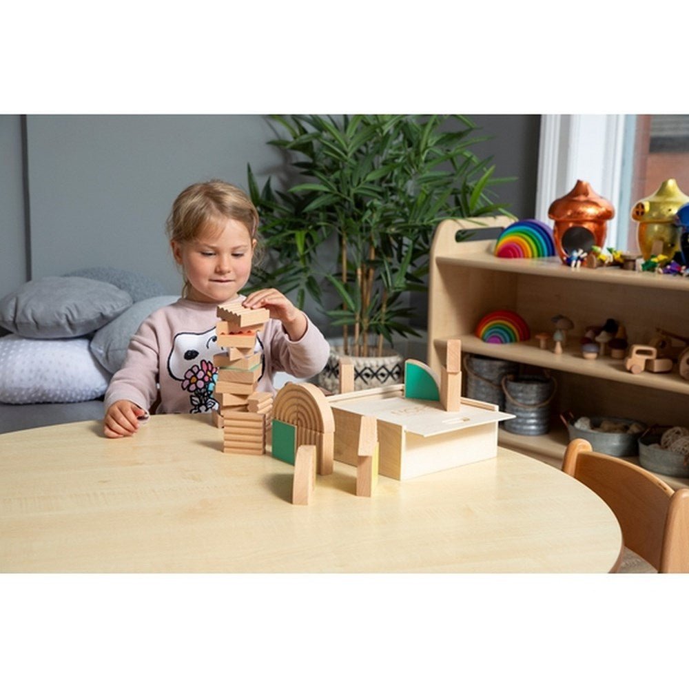 Fsc Rippled Wooden Blocks From Hope - ABC School Supplies