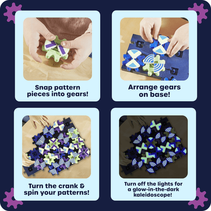 Gears! Gears! Gears!® Glowing PatternGears™ - ABC School Supplies