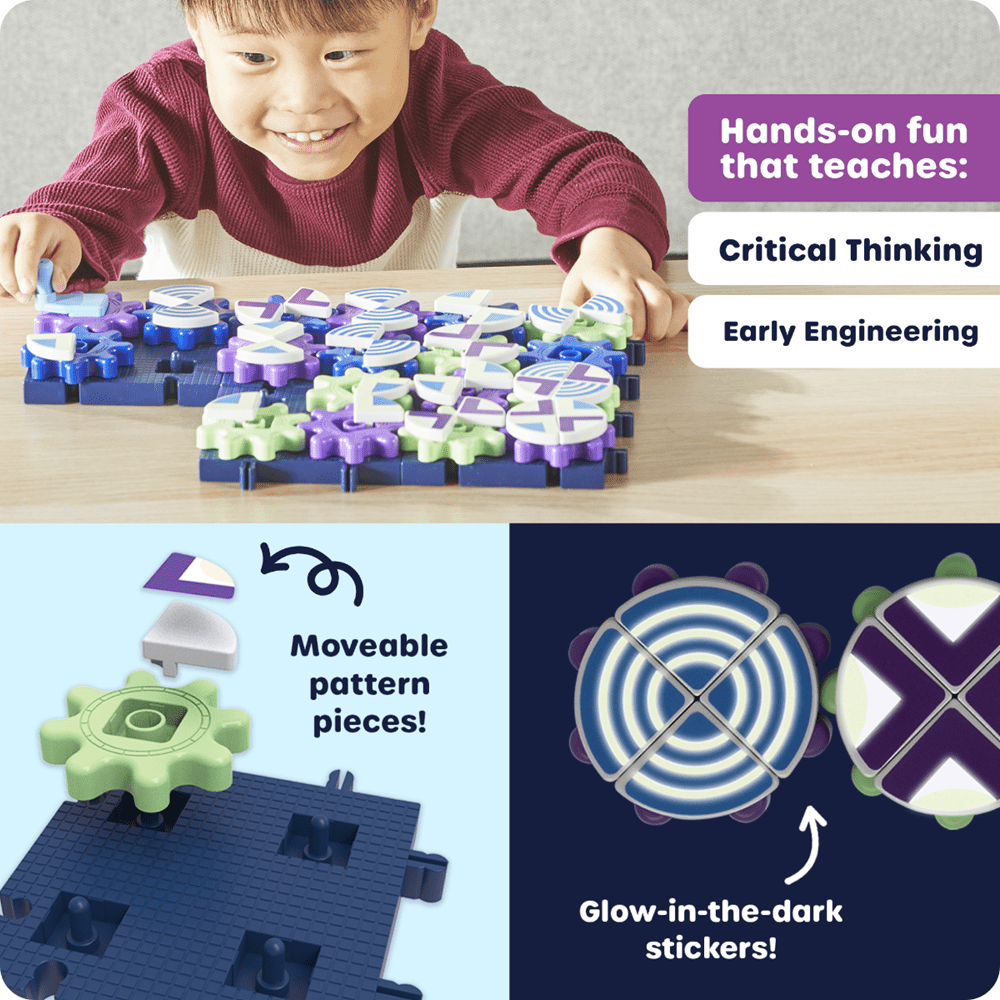 Gears! Gears! Gears!® Glowing PatternGears™ - ABC School Supplies