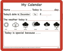 **Giant Front Of Class Calendar - ABC School Supplies
