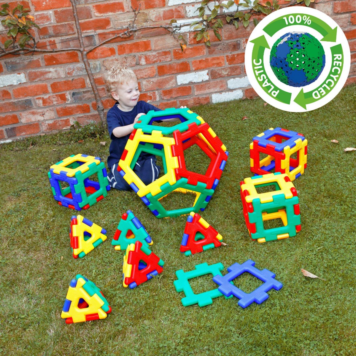 Giant Polydron Platonic Solids Set - ABC School Supplies