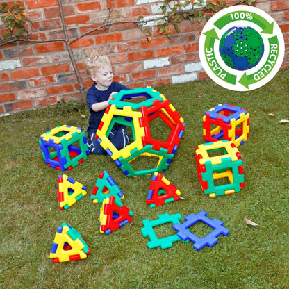 Giant Polydron Platonic Solids Set - ABC School Supplies