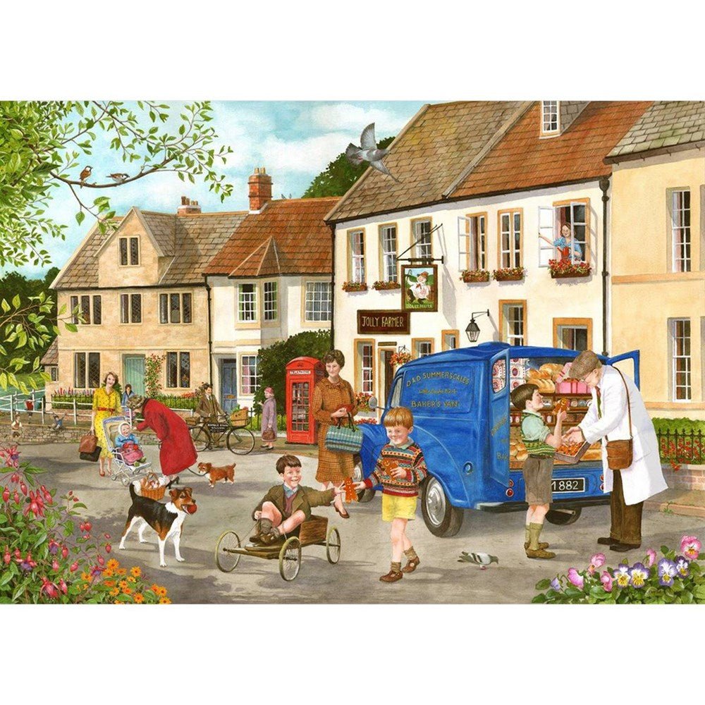 Gingerbread Boys - BIG 500 Piece Jigsaw Puzzle - ABC School Supplies