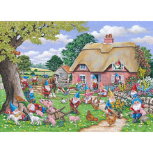 Gnome Farm - BIG 500 Piece Jigsaw Puzzle - ABC School Supplies