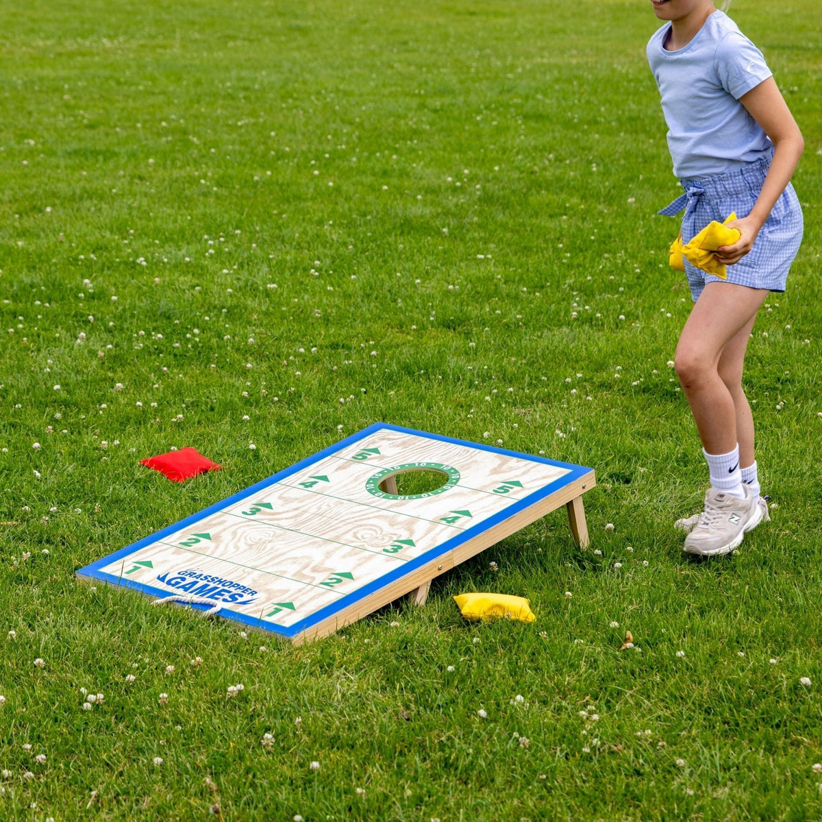 Grasshopper Games Wooden Cornhole Set of 2 - ABC School Supplies