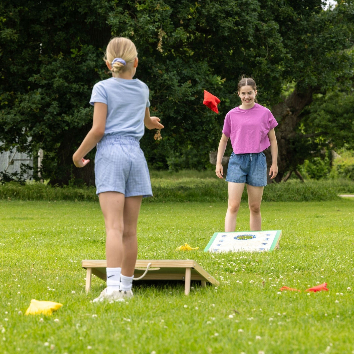 Grasshopper Games Wooden Cornhole Set of 2 - ABC School Supplies