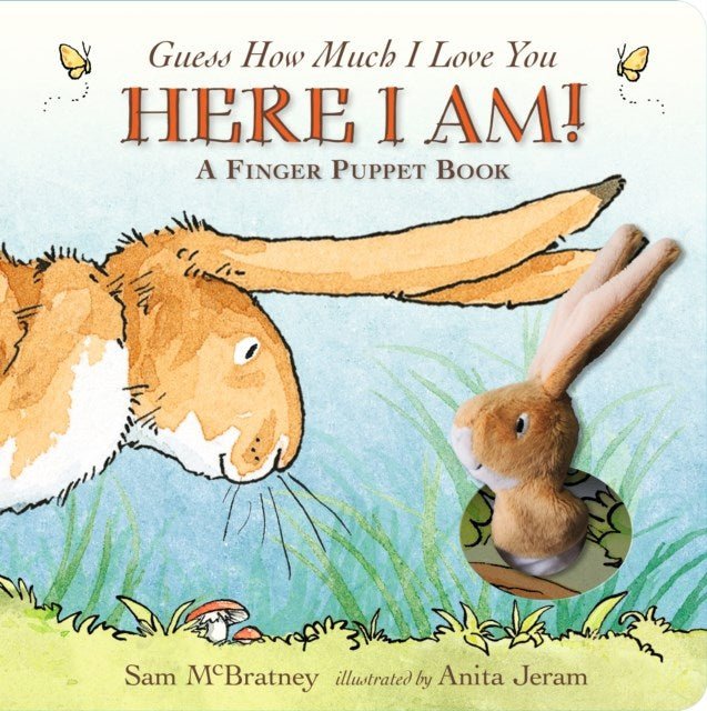 Guess How Much I Love You: Here I Am A Finger Puppet Book - ABC School Supplies