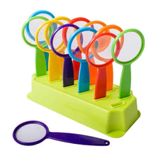 **Handy Magnifiers In Stand - Set Of 12 - ABC School Supplies