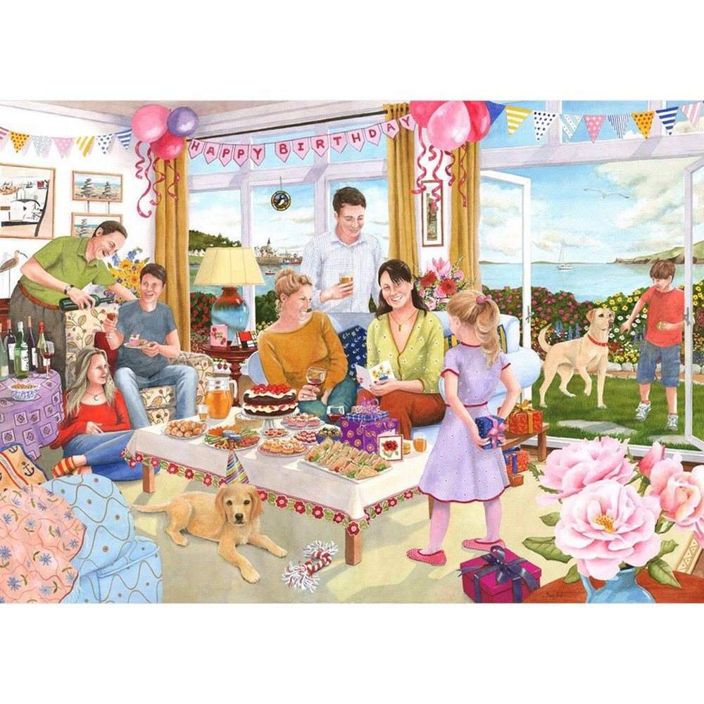 Happy Birthday - 1000 Piece Jigsaw Puzzle - ABC School Supplies