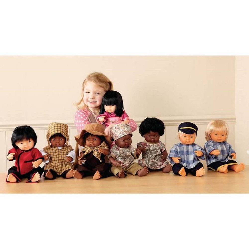 Hard Bodied Doll - Latino Boy - ABC School Supplies