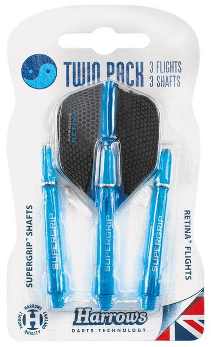 Harrows Twin Pack Dart Flight/Shafts - ABC School Supplies