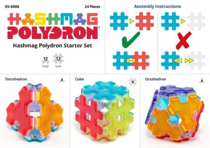 Hashmag Polydron Starter Set - ABC School Supplies