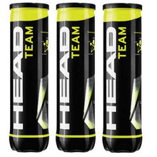 Head Team Tennis Balls Pack Of 12 (3 Tubes Of 4) - ABC School Supplies