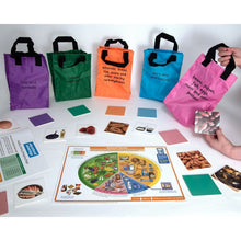 Healthy Eating Shopping Bags Game - ABC School Supplies