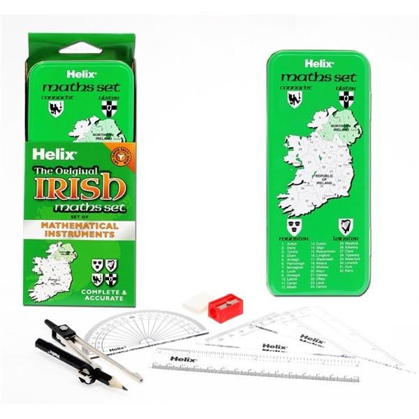 Helix Ireland 9Pce Original Maths Set - ABC School Supplies