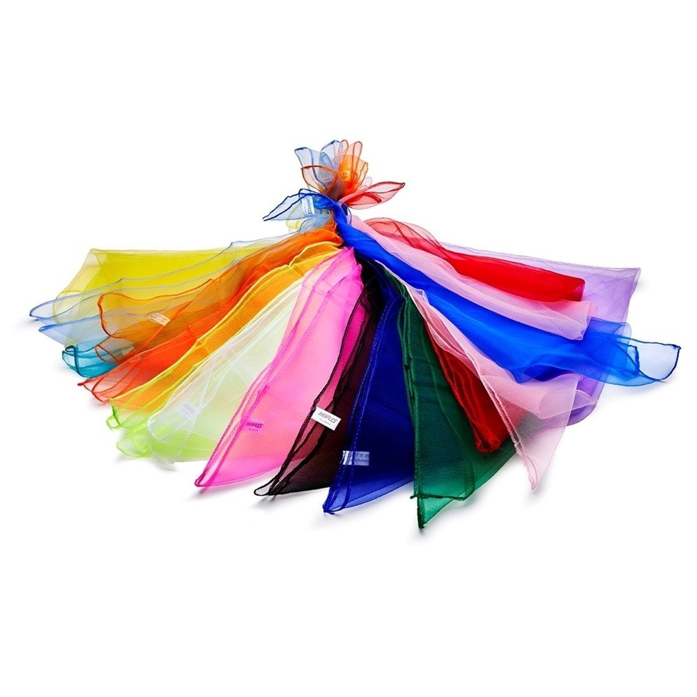 Henrys Set Of 3 Juggling Scarves - Neon Green - ABC School Supplies