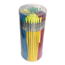 Hog Round Brush Size 14 Short Handle Pack Of 10 - ABC School Supplies