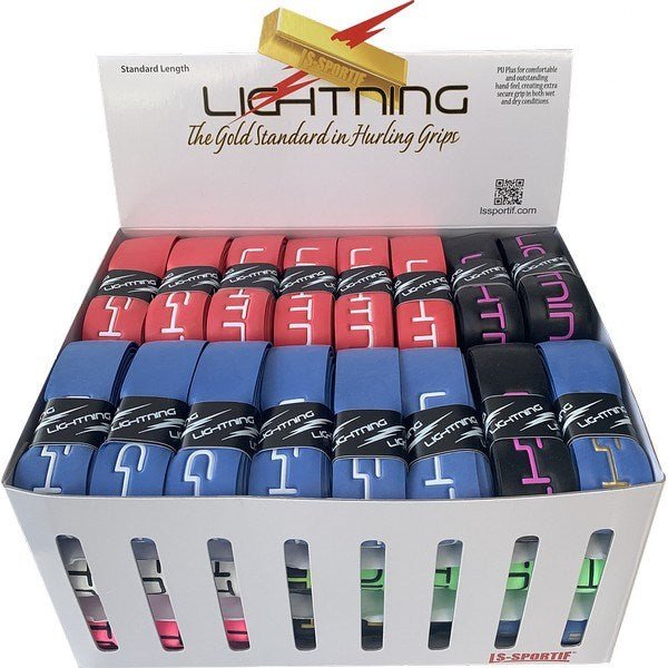 Hurling Ls Standard Lightning Grip Box (48Pcs) - ABC School Supplies