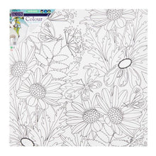 Icon 300X300mm Colour My Canvas - Daisy Flower - ABC School Supplies