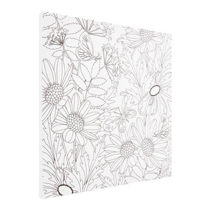 Icon 300X300mm Colour My Canvas - Daisy Flower - ABC School Supplies