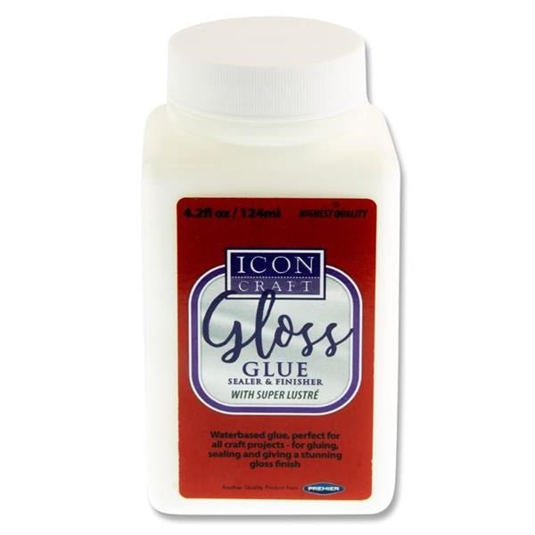 Icon Craft 124Ml Bottle Gloss Glue - ABC School Supplies