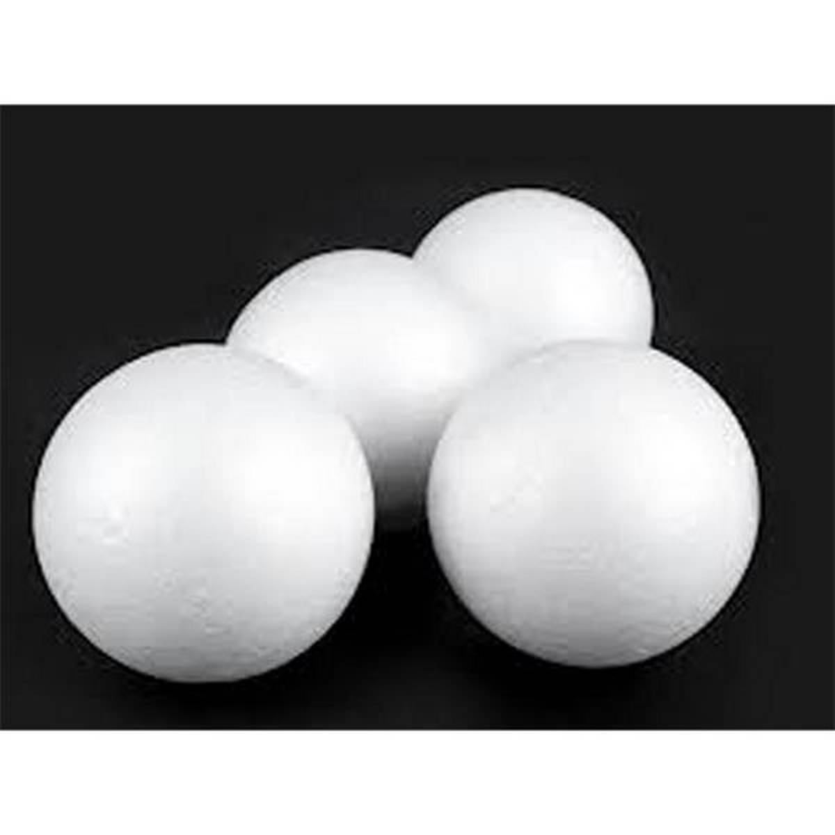 Icon Craft Pkt.6 Styrofoam Spheres - 100mm - ABC School Supplies