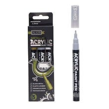 Icon Metallic Acrylic Paint Pens 1.2mm Pack of 3 - ABC School Supplies