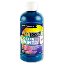 Icon Poster Paint 500Ml - Turquoise - ABC School Supplies