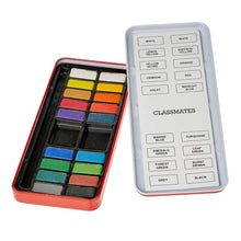 Icon Watercolour Tin - 18 Block - ABC School Supplies