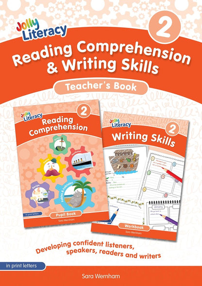 Jolly Literacy - Reading Comprehension & Writing Skills Teacher’s Book 2 - In Print Letters
