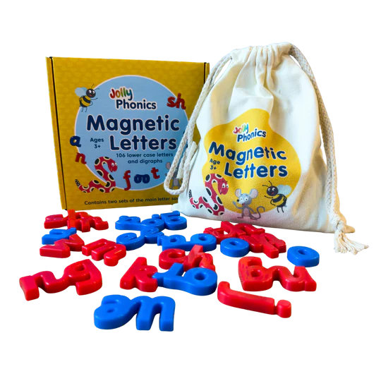 Jolly Phonics Magnetic Letters (Bag of 106) - NEW ED