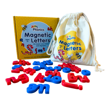Jolly Phonics Magnetic Letters (Bag of 106) - NEW ED