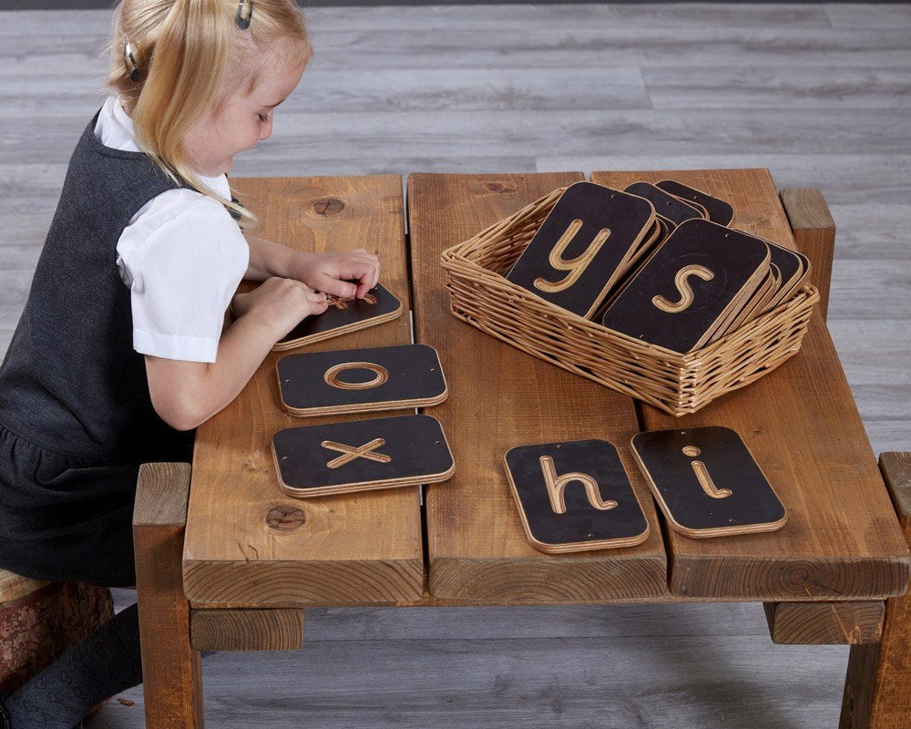 Cosy Alphabet Indents/Finger Traces Set Of 26
