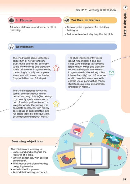 Jolly Literacy - Reading Comprehension & Writing Skills Teacher’s Book 2 - In Print Letters