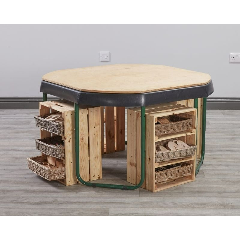Cosy Tuff Tray - Wooden Shelving Unit Set Of 1