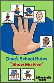 Incredible Years Poster: Show Me Five - ABC School Supplies