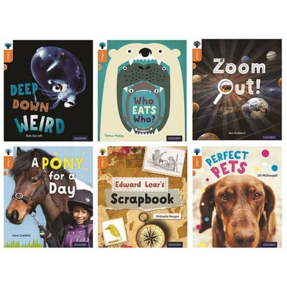 Oxford Reading Tree inFact: Level 6: Mixed Pack of 6