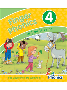 **Jolly Finger Phonics Book 4 - ABC School Supplies