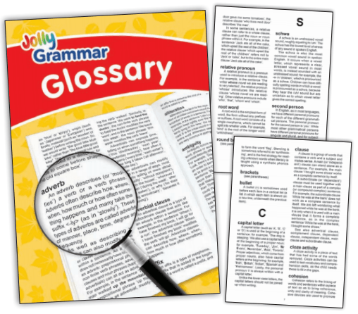 Jolly Grammar Glossary - ABC School Supplies