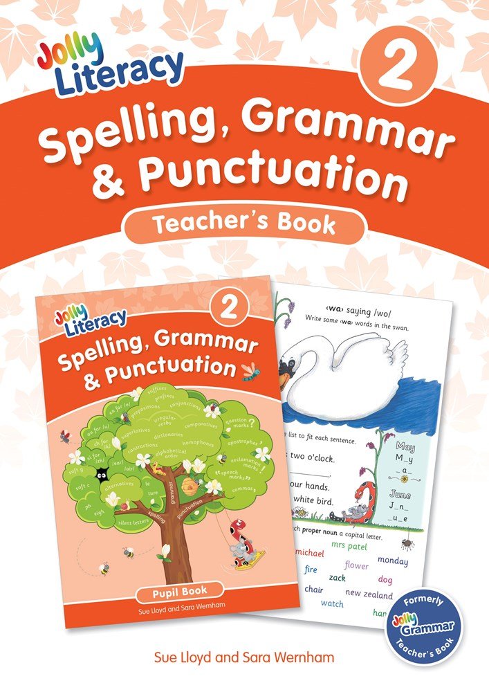 Jolly Literacy: Spelling, Grammar and Punctuation, Teacher's Book 2 (Precursive letters) - ABC School Supplies
