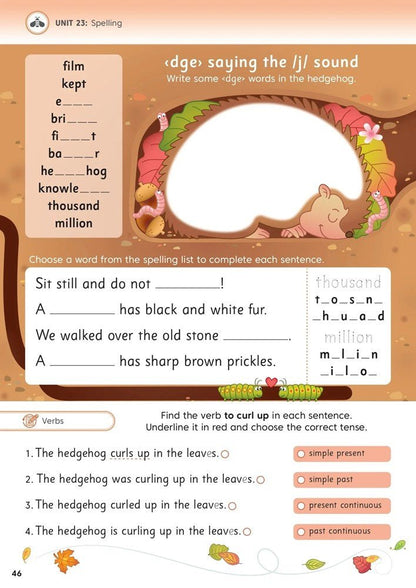 Jolly Literacy - Spelling, Grammar & Punctuation Pupil Book 2 - In Print Letters- New Edition - ABC School Supplies