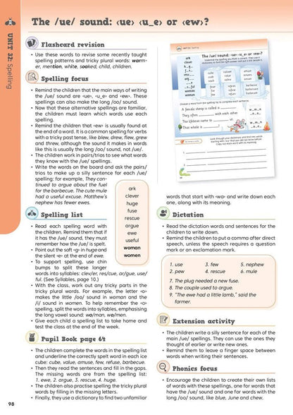 Jolly Literacy - Spelling, Grammar & Punctuation Teacher’s Book 2 - In Precursive Letters - New Edition - ABC School Supplies